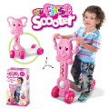 Crianças, passeio, brinquedo, crianças, pontapé, scooter, (h9609002)